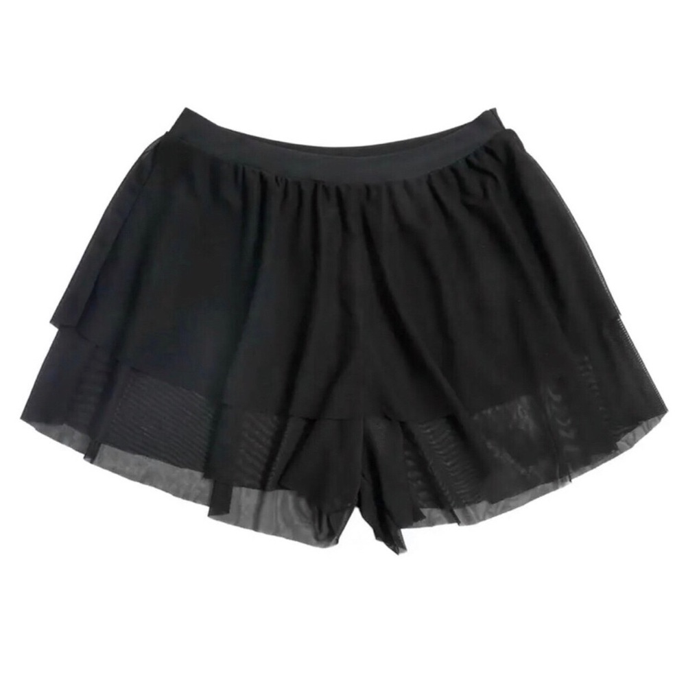 Black Bathing Suit Cover Up  Shorts NWOT